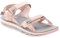 Jack Wolfskin Outfresh Deluxe Sandal W, Donna, Rose Grey, 38 EU
