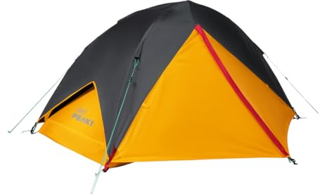 Coleman PEAK1 Premium Backpacking Tent Waterproof Wind-Resistant with Wide Door & Star View Window 1-6 Person Sizes Aluminum Frame