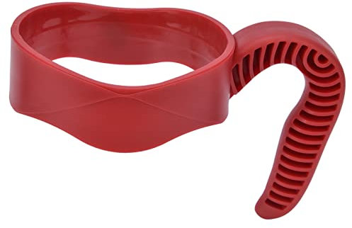 Handle for Tumbler,Mug Handle Plastic Ergonomic Jug Carrier Handle for 20oz‑30oz Jugs Bottles and Most Other Tumblers(red)