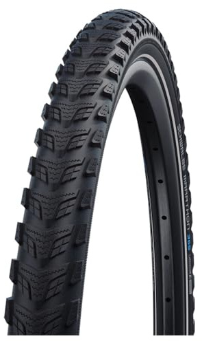 Schwalbe Marathon 365 Fahrradreifen – Ganzjahresreifen mit ADDIX 4Season Compound – GreenGuard Pannenschutz – Für E-Bikes & Citybikes – 20 bis 28 Zoll – Lamellenprofil für Jede Witterung