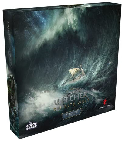 Go on Board, The Witcher: Die alte Welt – Skellige, Erweiterung, Expertenspiel, Brettspiel, 1-5 Spieler, Ab 14+ Jahren, 90-150 Minuten, Deutsch