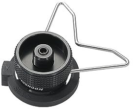 Campingmoon Butane Gaskartuschen Adapter Gasflaschenadapter EN41 Campingkocher Ventilschraubkartusche Adapter (BKZ10)