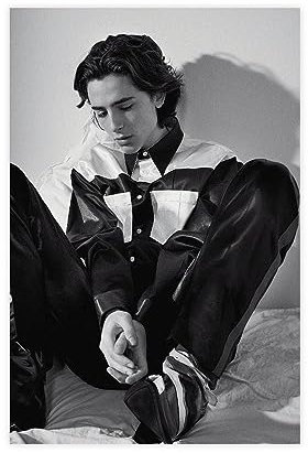 Timothee Chalamet Schauspieler – Filmposter auf Leinwand, Poster, Wandkunst, Dekor, Bild, Gemälde für Wohnzimmer, Schlafzimmer, Dekoration, ungerahmt, 30 x 45 cm