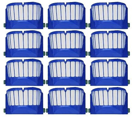 Sostituzione degli accessori dell'aspirapolvere. Spazzola principale/spazzola laterale/filtro. Compatibile for IRobot Roomba 600 605 671 692 630 631 650 651 655 660 585 595 680. Aspirapolvere ( Color