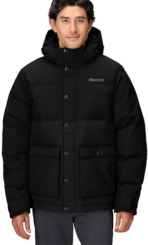 Marmot Herren Fordham Jacket Leichte Daunenjacke, warme Winterjacke, wasserabweisende Steppjacke, winddichte Funktionsjacke, Outdoorjacke mit Kapuze (1er Pack)