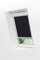 LYSEL - Qualitätsdachfensterrollo abdunkelnd schwarz Rollo geeignet für Velux Dachfenster SK06, 606, (B x H) 97.30cm x 99.50cm in schwarz
