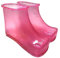 GOOHOCHY 2st Hohe Schaumschuhe Fußbad Schuhe Masajeador De Pies Stiefel Fußbad Fuß Spa Schuhe Fußbad Stiefel Fußmassageschuhe Fußbadeschuhe Hausschuhe Massieren Freizeitschuhe Pediküre Pvc