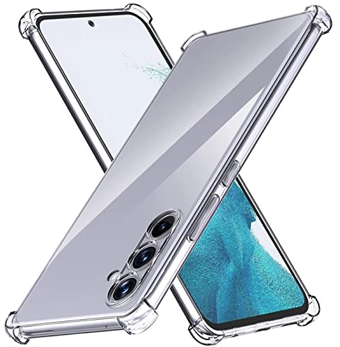 CoolGadget Transparente Hülle für Samsung Galaxy A54 5G Stoßfest | Robustes Clear Case, stoßdämpfende Ecken, rutschfester Grip, kratzfeste klare Rückseite