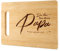 WLWNWFT Geschenke für Papa - Bambus Schneidebrett, Schneidebrett Holz mit Gedrucktem Text, Brotzeitbrett Holzbrett für papa Frühstücksbrettchen Geburtstagsgeschenk