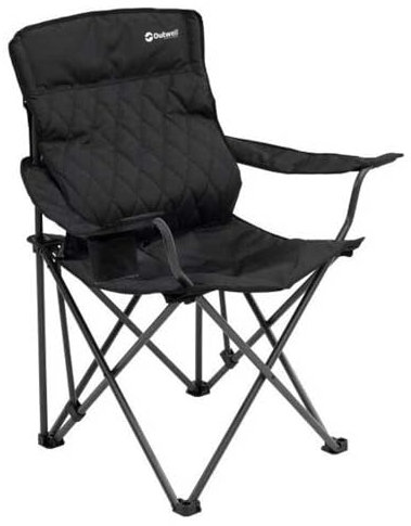 Outwell x Campingstuhl, Schwarz, 104 x 63 x 90 cm