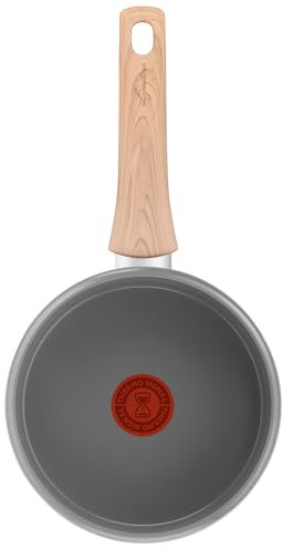 Lagostina Vivissima, Casseruola Antiaderente 18 cm con Manico Lungo, Rivestimento in Ceramica, Riscaldamento Rapido e Cottura Uniforme, Adatta a Tutte le Fonti di Calore Inclusa Induzione