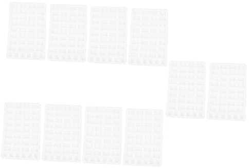 Anneome 10stücke Miniatur Ziegelsteine Silikonform Für DIY Sandtisch Dekoration Langlebig Leicht Und Tragbar Für Kreative Projekte Und Landschaftsbau