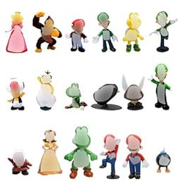 Birthday Cake Decorations - Action Figure Desk Character Collection Toppers - Cake Figure Toppers - Desktop Figurines - Collectables Model Figurines