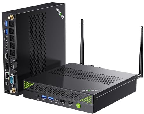 GMKtec Mini PC Workstation, Intel Core i9 13900HK(14C/20T) up to 5.4GHz, Mini Computer 16GB DDR5 512GB SSD, 8X USB Ports/COM/HDMI/DP for Office Business