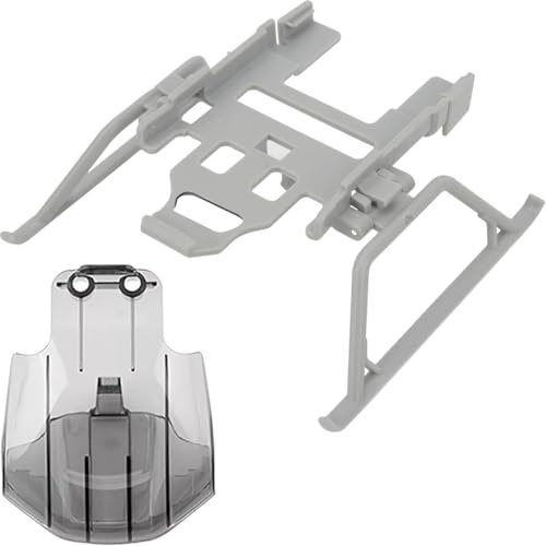 ZHUROUPU Mini 3 Pro Landing Gear Foldable Extended for DJI Mini 3 Pro, Drone Foldable Quick Release Lightweight Height Extension Leg Replacement Kit with Drone Gimbal Protector Cover