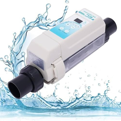 Système de chlorinateur, 8/12/16/20 g/h électrolytique, générateur de chlore pour piscine et spa, dispositif efficace de chlore d'eau salée