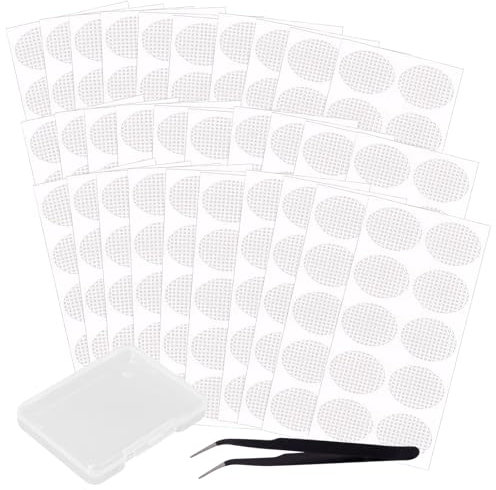 1000 Stück Ohrringe Abkleben Sport, Ohrring Pflaster Sport Kinder Transparente, Ohrläppchen Unterstützung Patches Unsichtbar & Bequem, Piercing Pflaster mit 1*Aufbewahrungsbox + 1*Pinzette