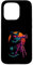 Retro Cat Stargazing With Telescope Astronomer Case for iPhone 15 Pro