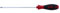 Wiha Schraubendreher SoftFinish® Phillips mit Rundklinge (00760) PH2 x 200 mm ergonomischer Griff für kraftvolles Drehen, Allrounder für Industrie und Handwerk