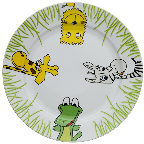 Philips Lighting WMF Safari Assiette pour Enfant 19 cm, en Porcelaine, Passe au Lave-Vaisselle, Couleur et Utilisation Alimentaire