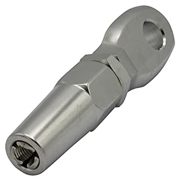 Swageless Eye Terminal Stainless Steel 3MM (Wire Cable Rope Rigging Fitting)