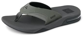 REEF R2026ALB, Chanclas Hombre, Gris (Grey / Black), 36 EU