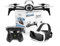 Parrot Bebop 2 FPV Ensemble de drone avec lunettes Skycontroller et FPV blanc