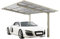 Ximax Linea Type 80 Abri de voiture design (aspect acier inoxydable)