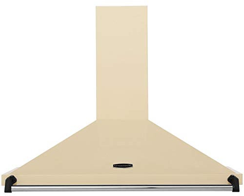 Rangemaster CLAHDC90CR/C Classic Cream with Chrome Trim 90cm Chimney Hood