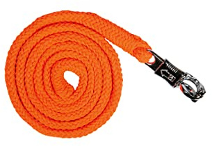 HKM Stars Softice Lead rope with panic hook Neon Orange 180 cm