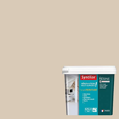 Syntilor - Peinture De Rénovation Multi-Supports Beige Crème Satiné 0,75L