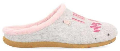 HOT POTATOES LIGIST, Hausschuh Damen, Gris, 32 EU