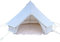 Bell Tent Glamping, Campingzelt Familienzelt Baumwolle, Zelte für 3-12 Personen, für Rucksackreisen, Camping, Wandern, Beheizter Schutz, Rauchhütte, Schornstein, Hot Tipi, Einfach Aufzubauen,6m