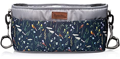 BAMBINIWELT Wickeltasche ORGANIZER für Kinderwagen Buggy Babytasche mit Getränkehalter (Modell 3)