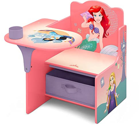 Delta Children Disney Princess Office Chair with Storage Bin
