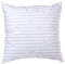Blanrêve - Oreillers d'Antan Naturel - Percale Tradition - Confort Moelleux - Entretien Facile - 60x60 cm - Blanc/Bleu - Fabriqué en France