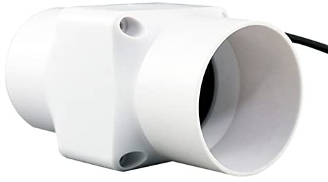 2 Inch Small Duct Exhaust Fan 50Mm Portable Ventilation Blower Inline Extractor Fan Plastic Workshop Dust Fume Air Fan for Grow Tent Pet Basement (Color : 6w-25mm, Size : Normal Power)