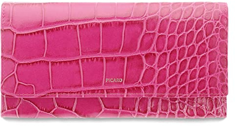 Picard Damen Weimar 1 7317 Reisezubehör- Brieftasche, Dark Pink, 19x9 5x2 5 cm EU