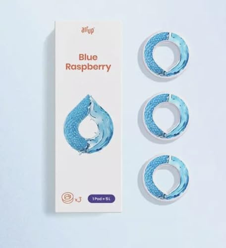 Air Up Water Bottle Taste Pods | Fruit Fragrance Flavored ONLY PODS (Blue Raspberry)