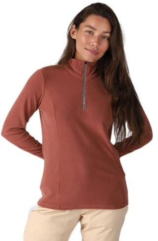 BRUNOTTI Misma Women Fleece Mahoganny - L