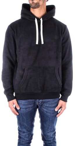 FELPA IN COTONECON ZIP E CAPPUCCIO RALPH LAUREN (M, NERO)