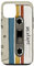Retro Mixtape Aquarell Nostalgie Funky Oldschool Kassette Hülle für iPhone 12/12 Pro