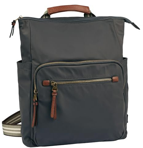 camel active Damen Rucksack aus Nylon Grau, Womenswear-M