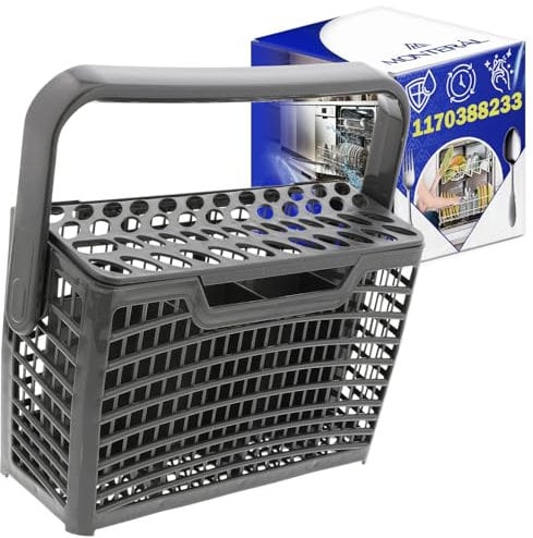 Dishwasher Cutlery Basket with the Original Code 1170388233 for AEG for Electrolux for Juno for Zanker for Zanussi – Warranty 10 Years – MONTERAL