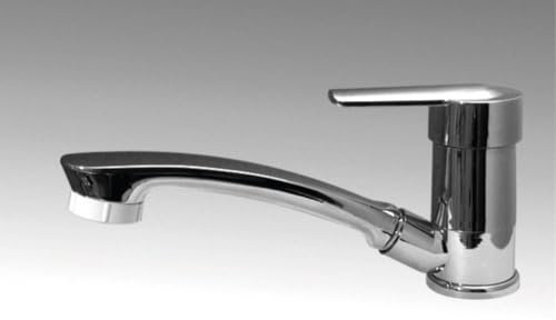 Comet Einhebelmischer PARMA mit Dusche NOVO Chrom u. Messinganschluß Wohnmobil