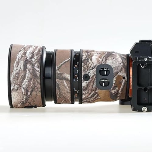 XCOAT Waterproof Camouflage Lens Cover for Sony FE 90mm Macro G OSS, Camera Rain Covers, Lens Protective Sleeves & Cases (Jungle Camouflage)