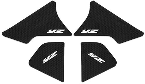 SYMWBD Adesivo Protezione Serbatoio Moto Adesivi per Serbatoio Carburante Laterale per Motocicletta per Yamaha YZ250R YZ 250R Due Tempi 2020 Antiscivolo Tank Protezione Pad(Nero 3)