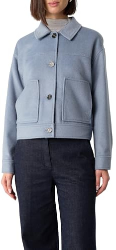 Comma Weiche Wollmix-Jacke mit aufgesetzten Taschen
