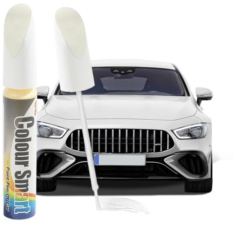 Générique Stylo de Réparation des Rayures Voiture 2026 - Retouche Peinture Universel pour Carrosserie, Anti-Rayure pour Moto, Camion et SUV, Réparation Rapide et Facile (Blanc, 1PCS)