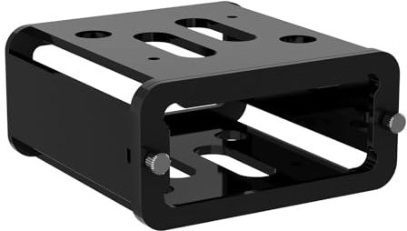 Jazuaiao Rack HIFI Decoders Amplifier Headphone Storage Storage Base Placement for BT20A Home Theater Secure Desk Mount